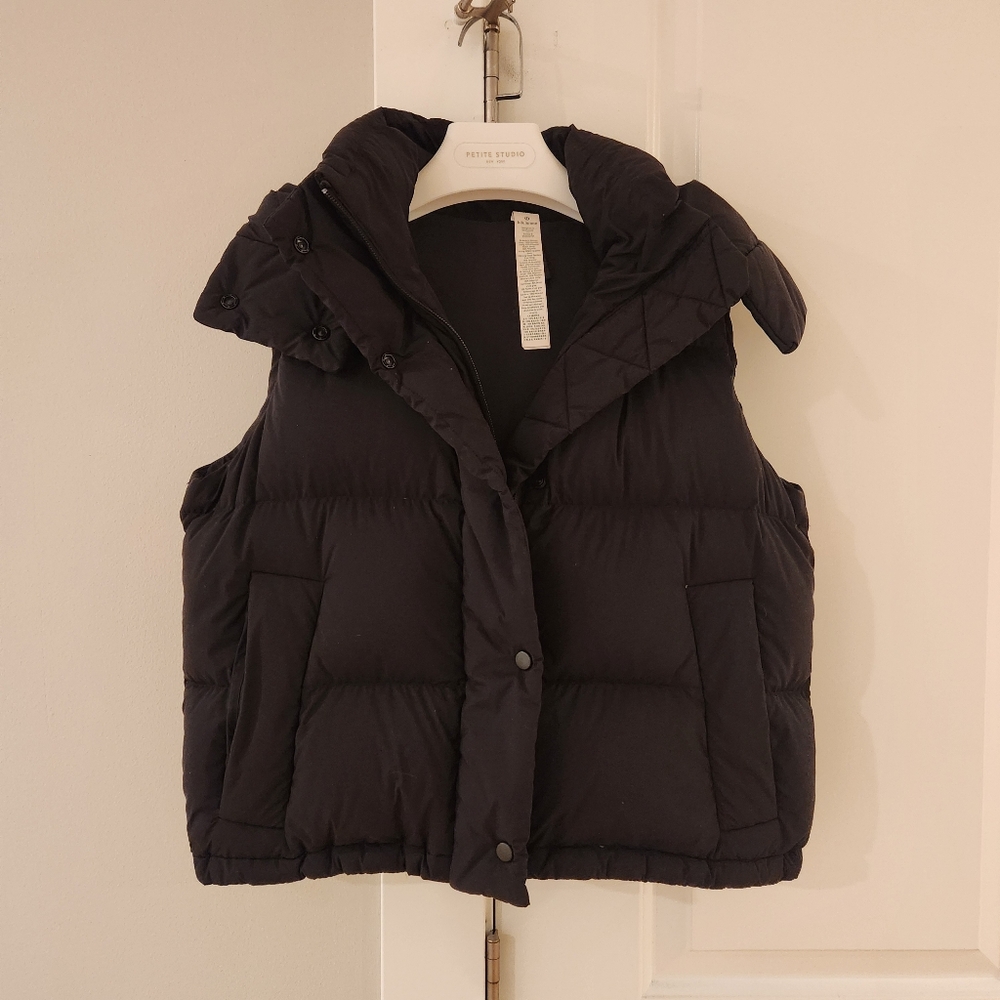 Lululemon Wunder Puff Vest Black Sz 2